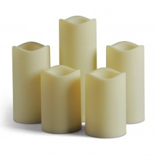 The Gerson Companies 5 Piece Flameless Candle Set GRCM1097